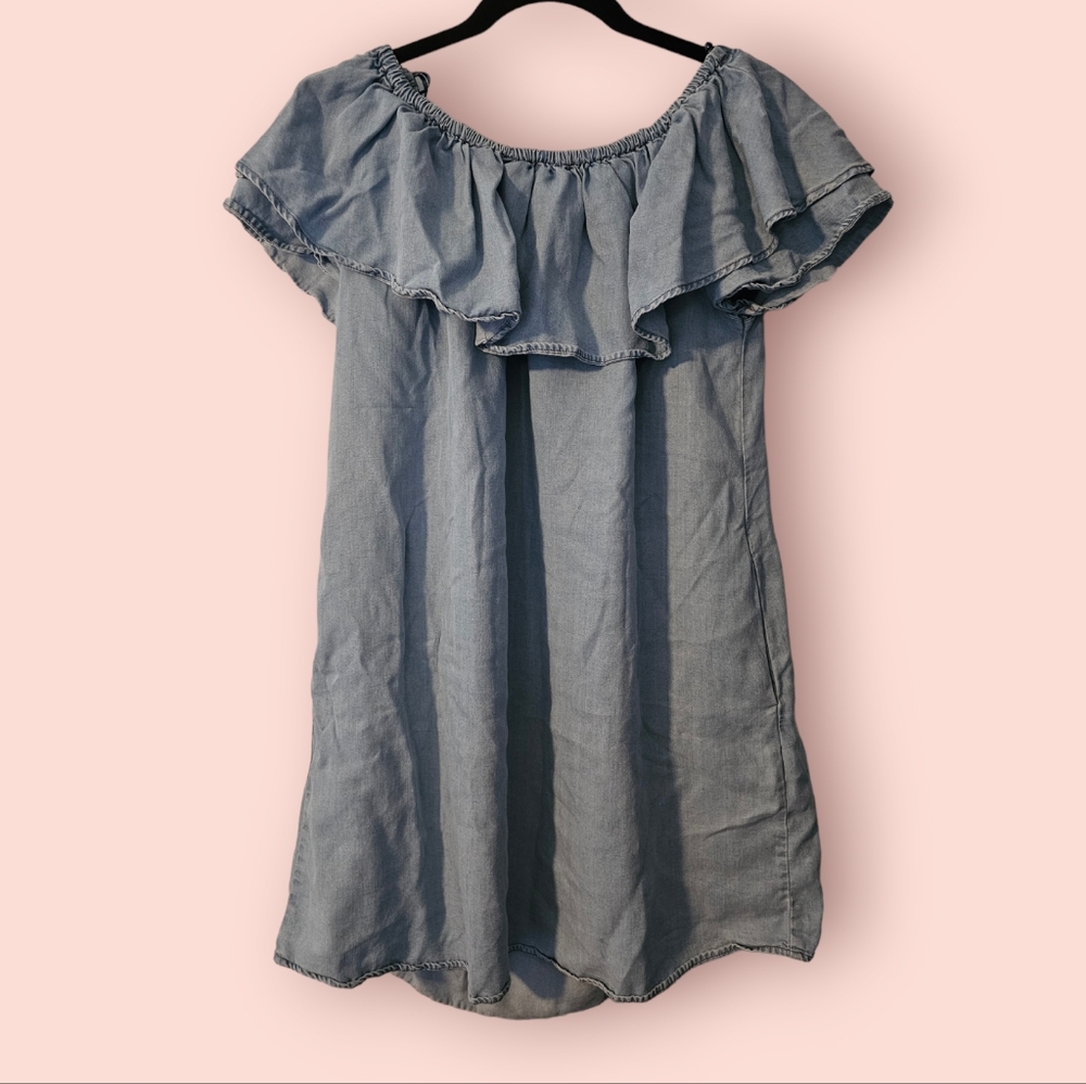 ZARA denim dress,  size medium